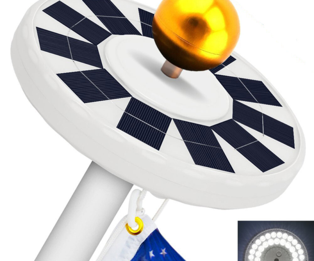 LED Flagpole Lamp 3.7V